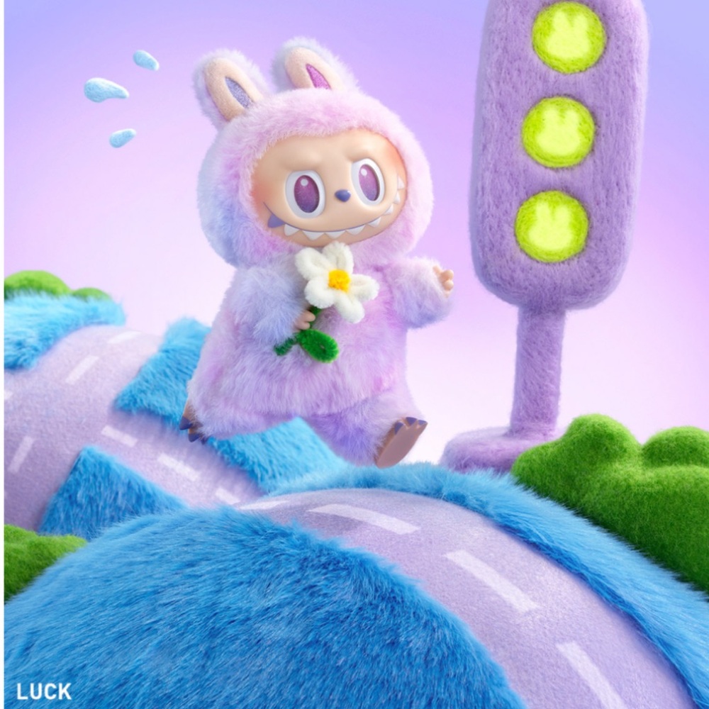 Pop Mart Big Into Energy Labubu Blind Box Labubu Big Into Energy - LUCK - Picture 6 of 7